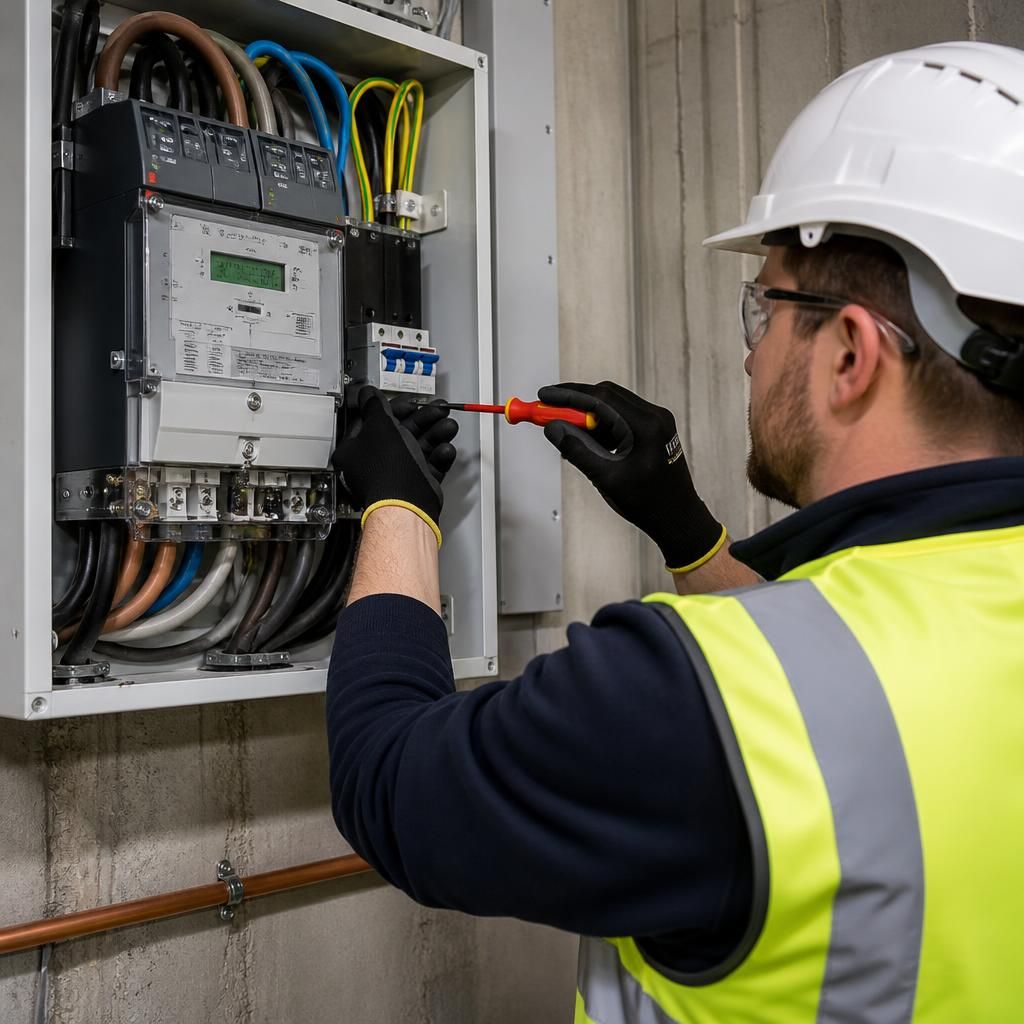 Qualified, Accredited Three-Phase Meter Installation