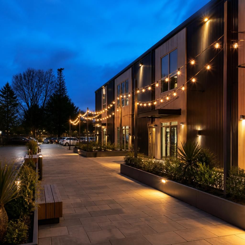 Outdoor Lighting Planned Around Your Business