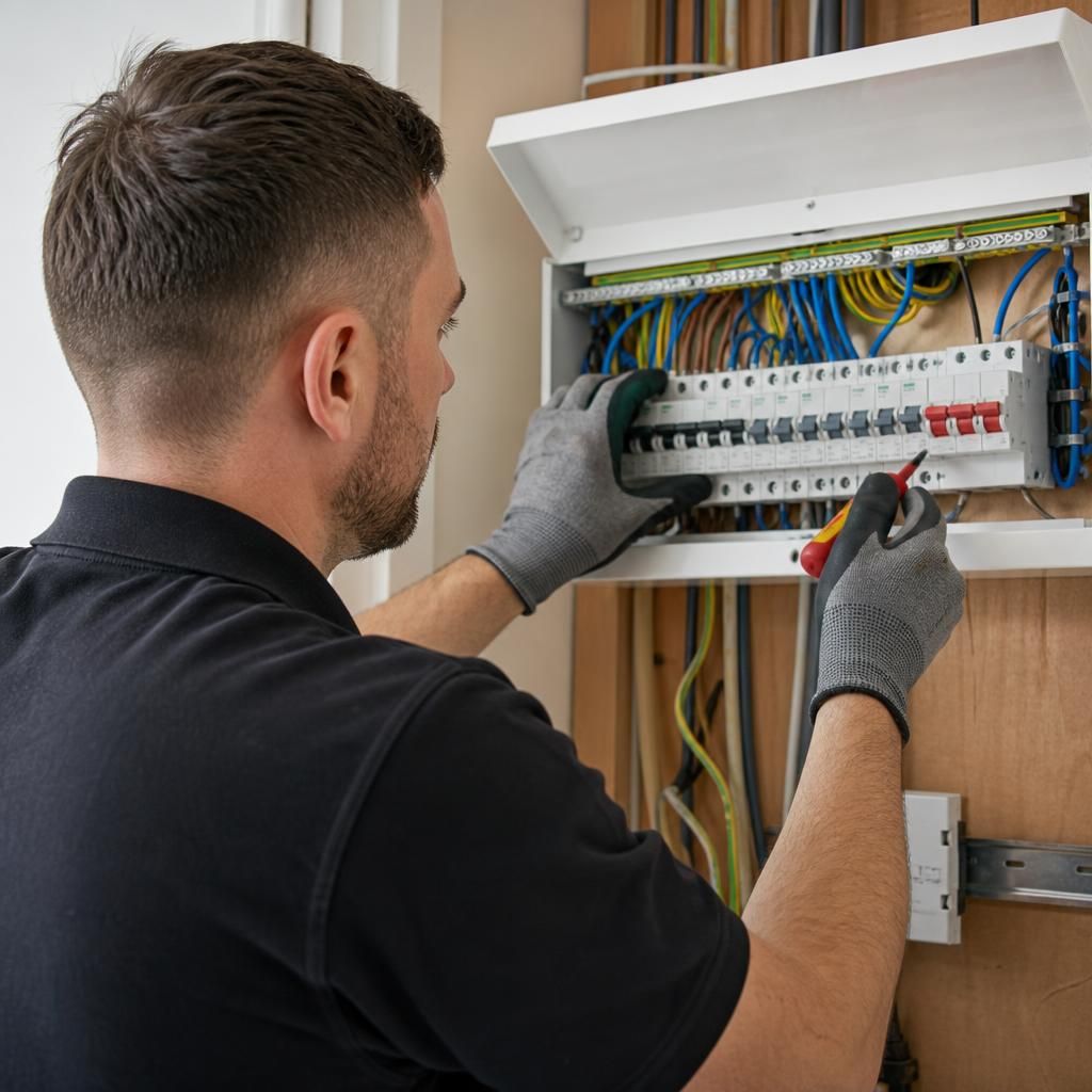 20 Years’ Qualified, Accredited Consumer Unit & Rewiring Expertise