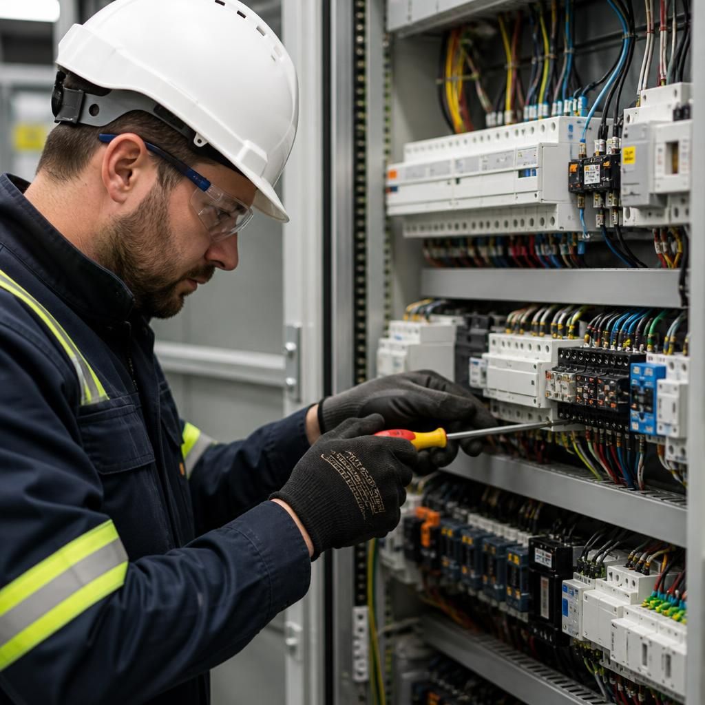 Qualified, Insured and Accredited Industrial Electrical Maintenance Since 2006
