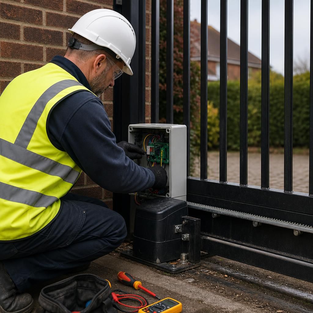 Qualified, Accredited Electric Gate & Shutter Expertise