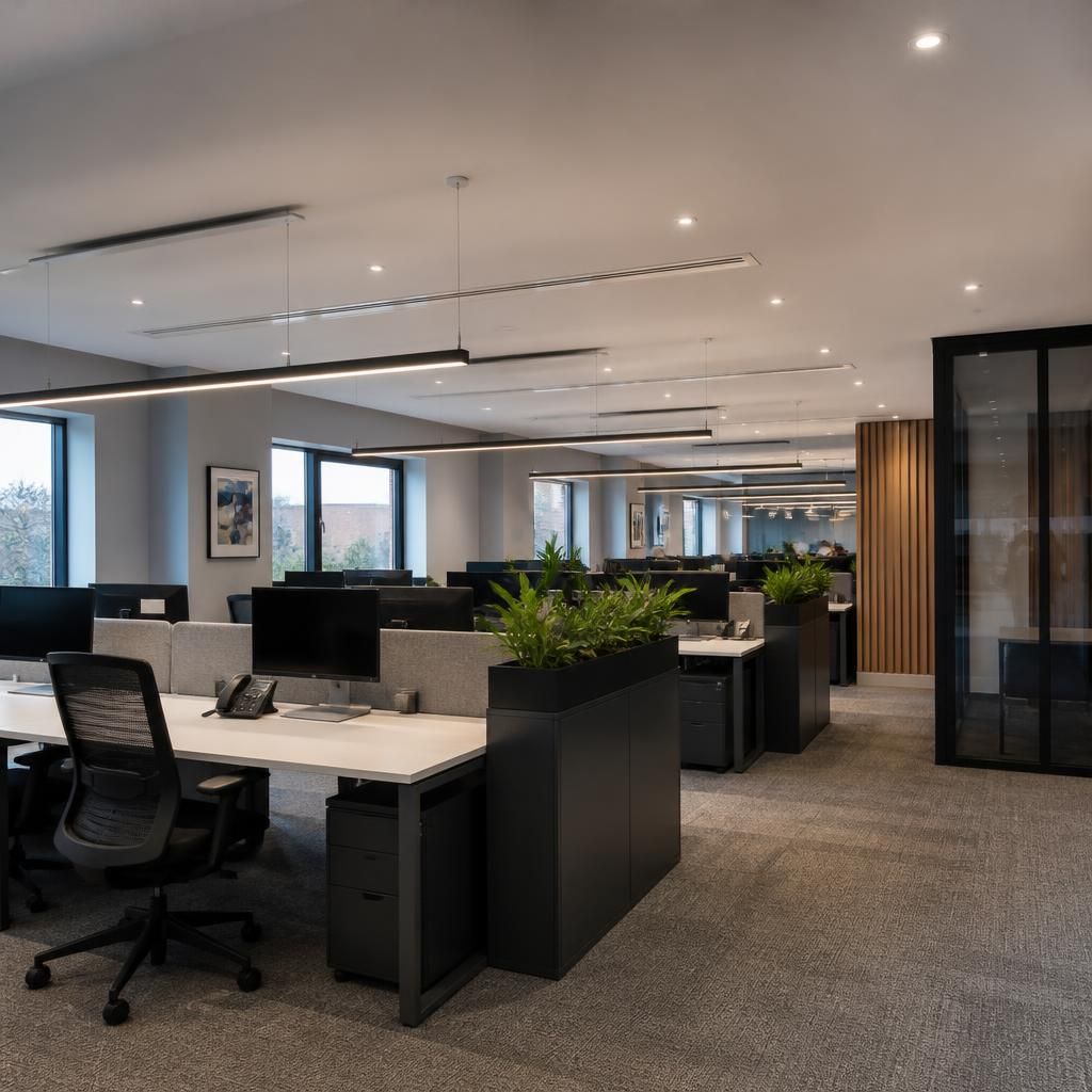 Lighting Designed Around How Your Workplace Is Used