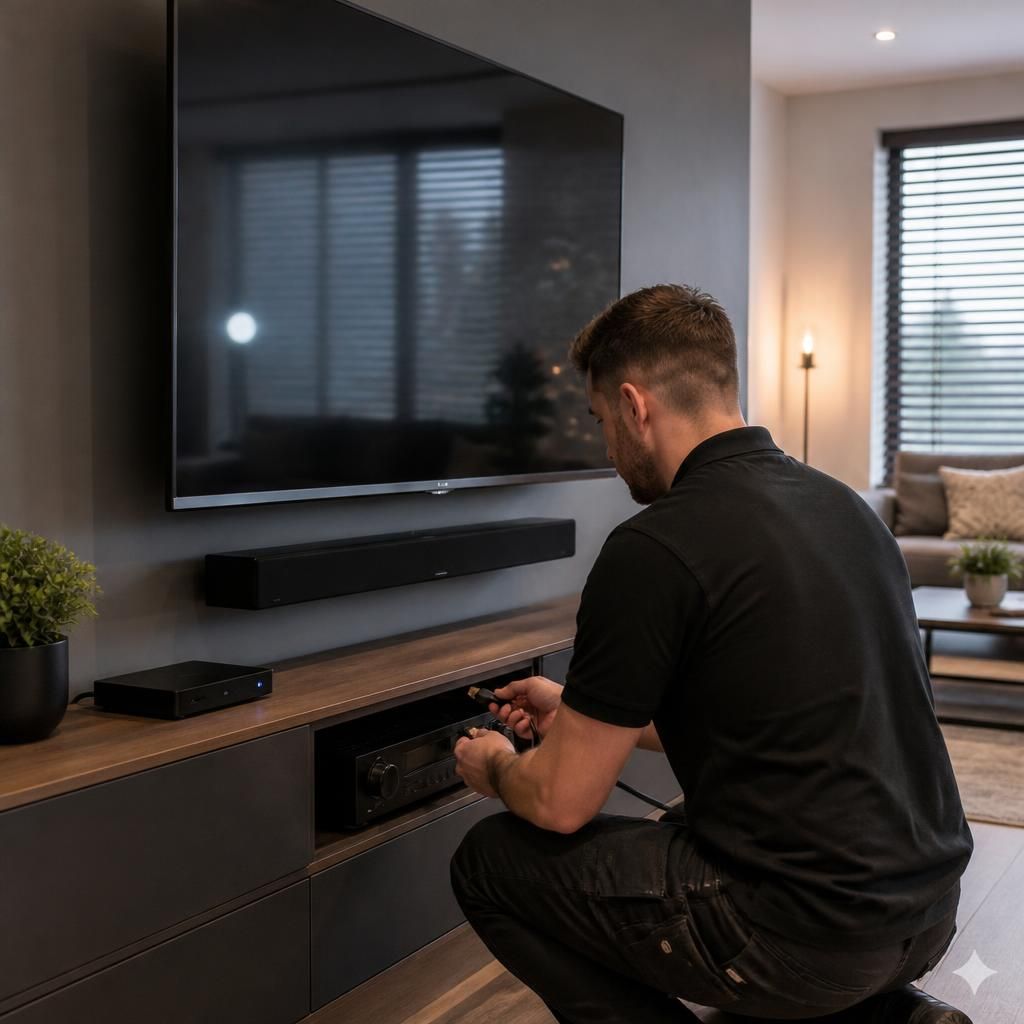 A More Considered TV and AV Setup