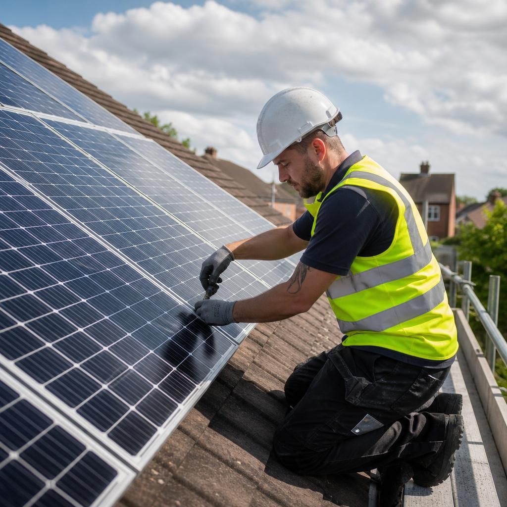 A Neater, More Practical Solar Installation